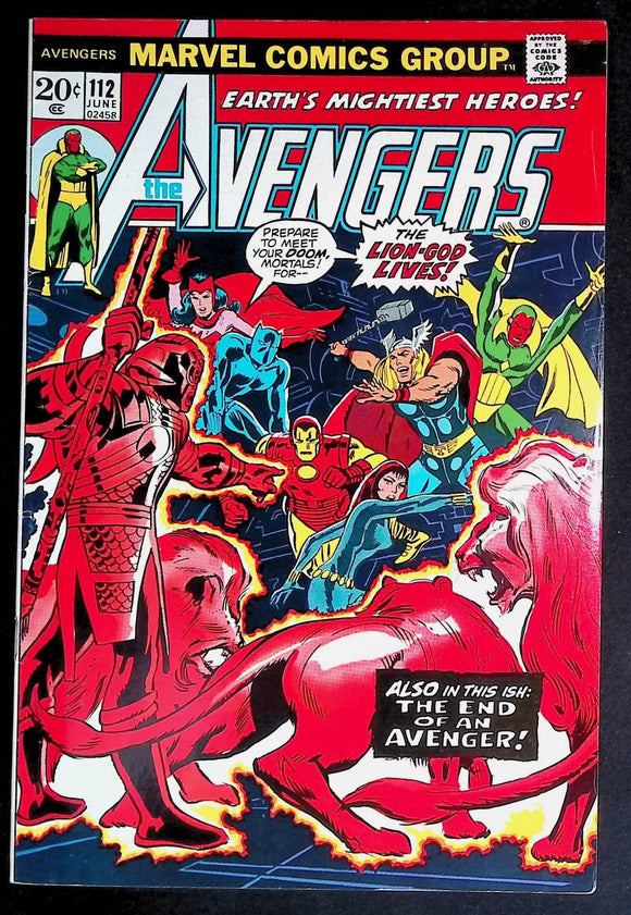 Avengers (1963 1st Series) #112