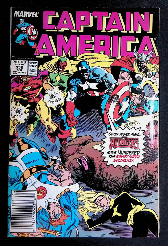 Captain America (1968 1st Series) #352 - Mycomicshop.be
