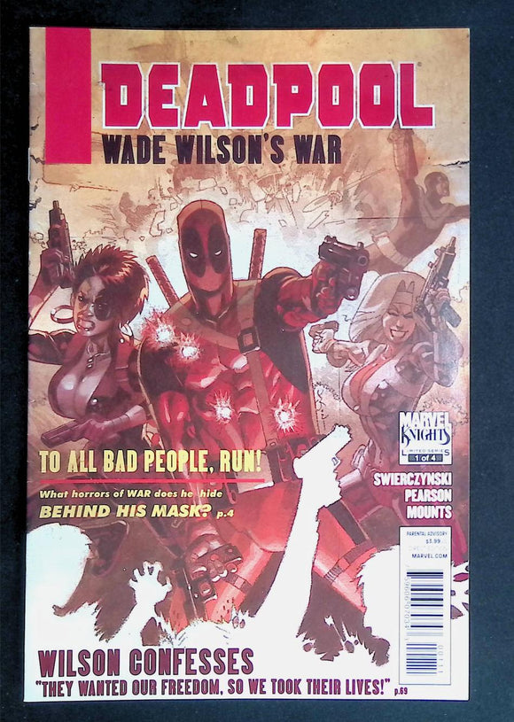 Deadpool Wade Wilson's War (2010) #1 - Mycomicshop.be