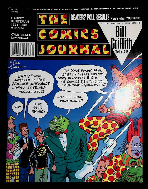 Comics Journal (1977) #157 - Mycomicshop.be