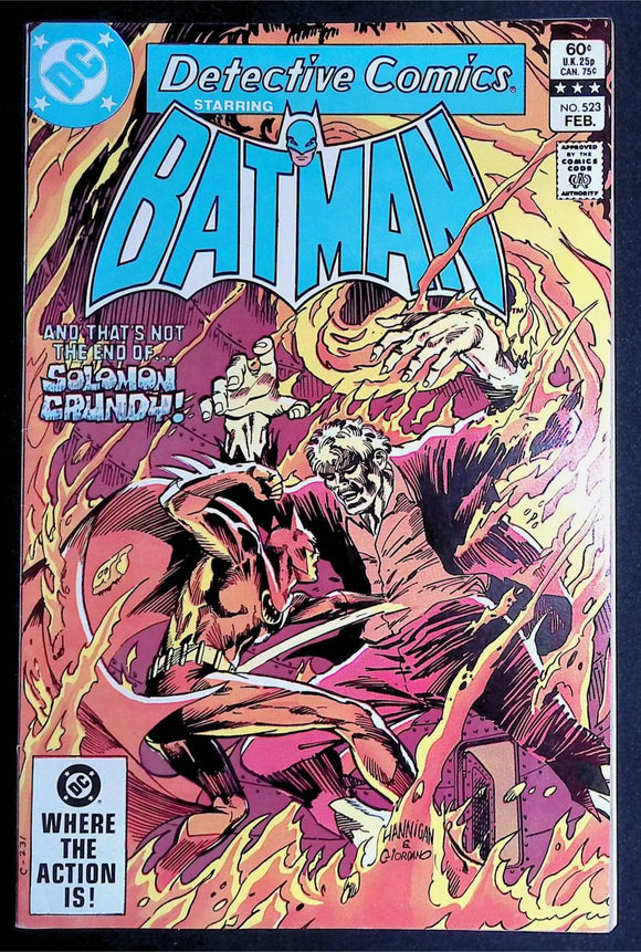 Detective Comics (1937 1st Series) #523 - Mycomicshop.be
