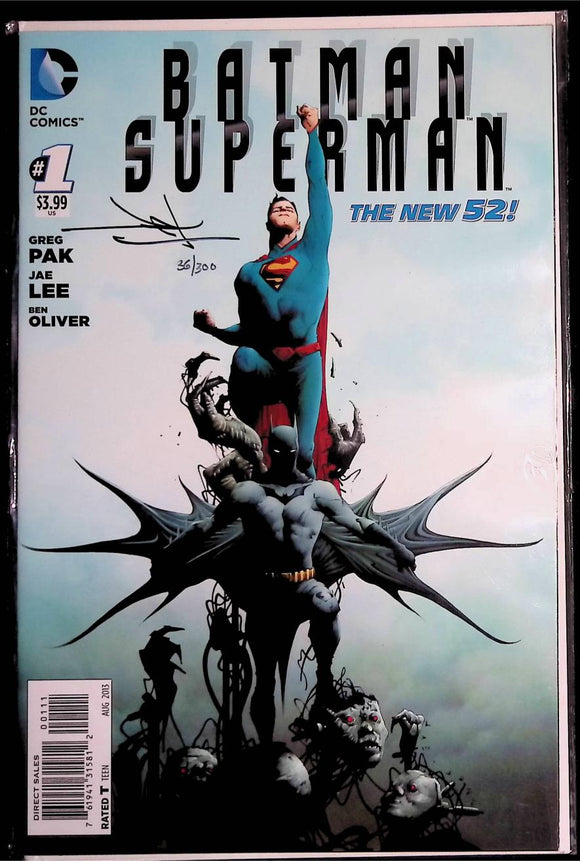 Batman Superman (2013) #1A.DF.SIGNED.A - Mycomicshop.be