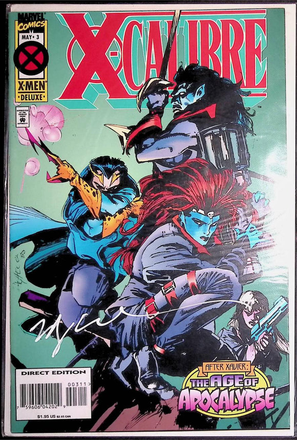 X-Calibre (1995) #3 Signed - Mycomicshop.be