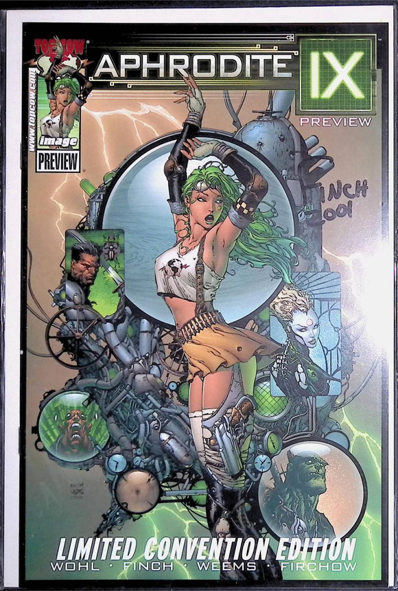 Aphrodite IX Preview (2000) Convention Limited Edition #1SIGNED - Mycomicshop.be