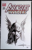Avengers Invaders (2008) #1  Jae Lee Thor Sketch - Mycomicshop.be
