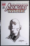 Avengers Invaders (2008) #1  Jae Lee Iron Man Sketch - Mycomicshop.be