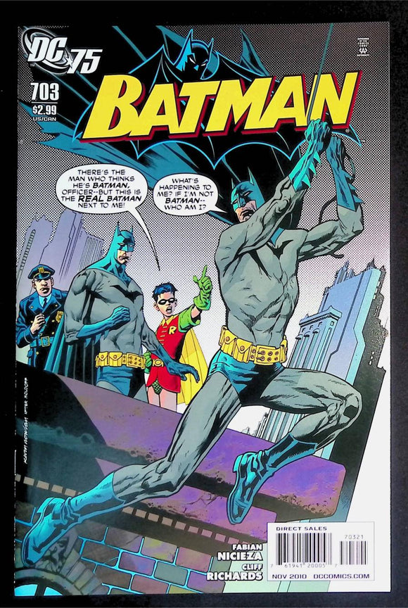 Batman 703 (DC, 2010) Variant cover - Mycomicshop.be