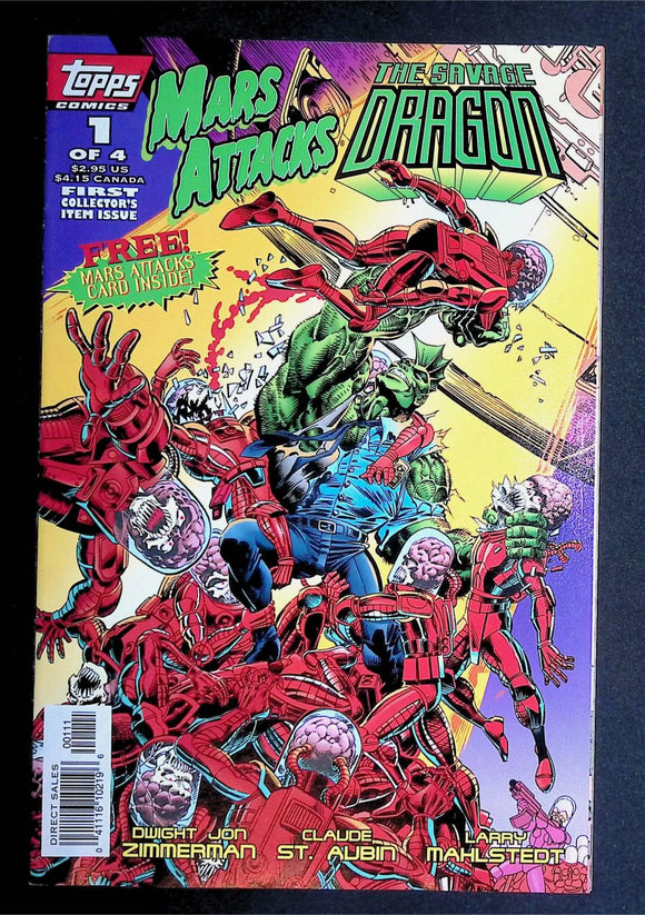 Mars Attacks the Savage Dragon (1996) Complete Set - Mycomicshop.be