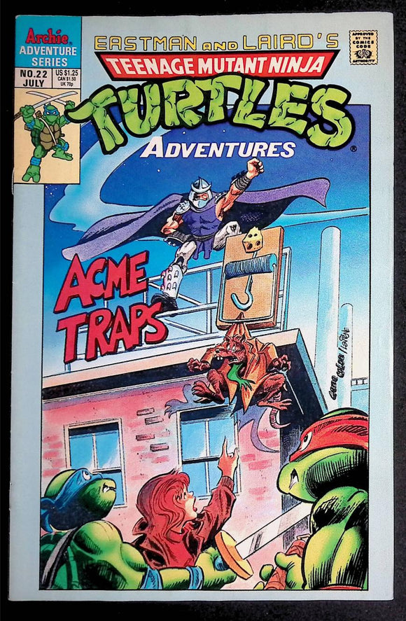 Teenage Mutant Ninja Turtles Adventures (1989) #22 - Mycomicshop.be