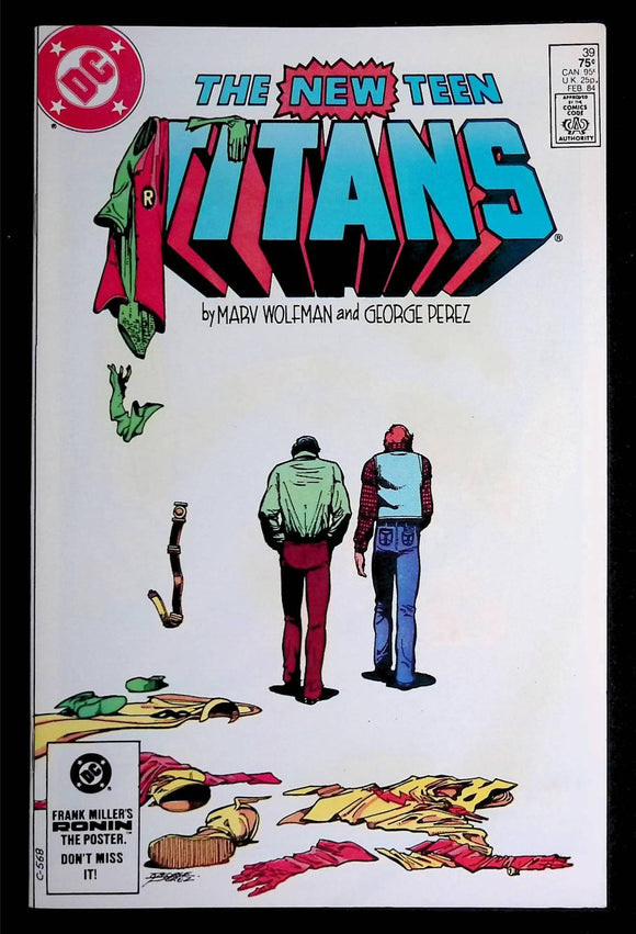 New Teen Titans (1980) (Tales of ...) #39