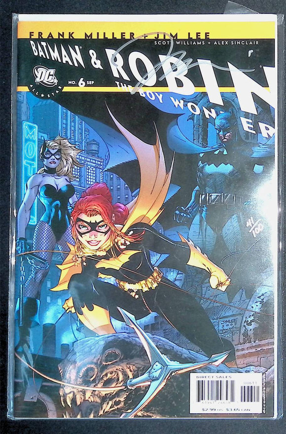 All Star Batman and Robin the Boy Wonder (2005) #6DF Signed