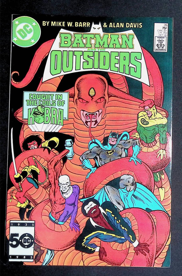 Batman and the Outsiders (1983 1st Series) #26