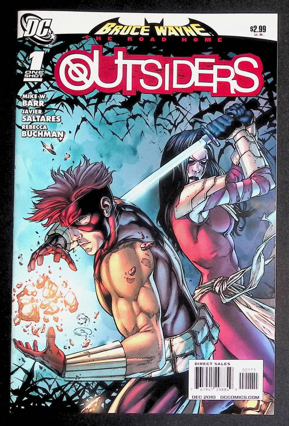 Bruce Wayne The Road Home Outsiders (2010 DC) #1