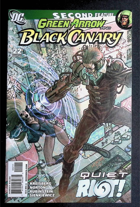 Green Arrow and Black Canary (2007 DC) #22