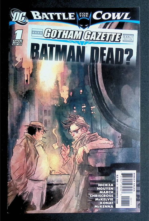 Gotham Gazette Batman Dead (2009 DC)