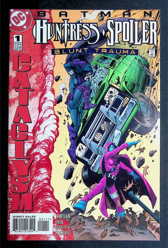 Batman Huntress Spoiler Blunt Trauma (1998 DC)