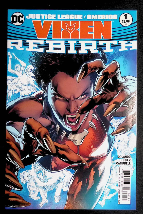 Justice League of America Vixen Rebirth (2016)
