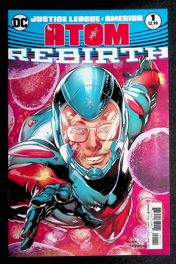 Justice League of America The Atom Rebirth (2016)