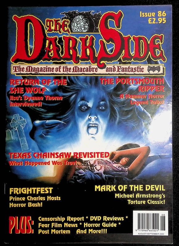 Dark Side (UK 1990-2003 Stray Cat Publishing) Magazine of the Macabre and Fantastic #86