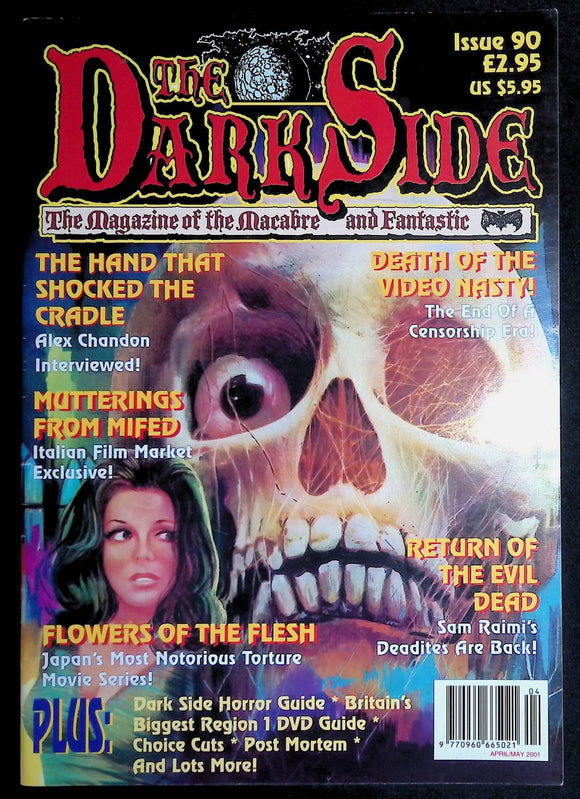Dark Side (UK 1990-2003 Stray Cat Publishing) Magazine of the Macabre and Fantastic #90