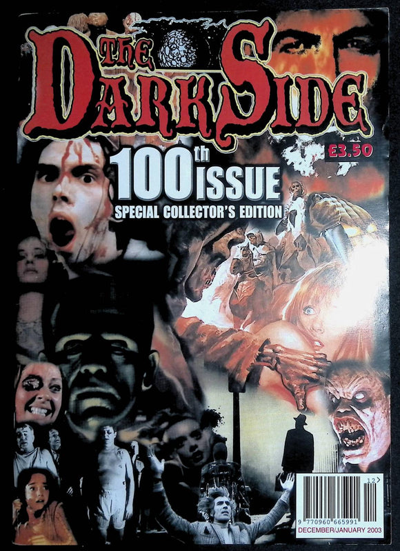 Dark Side (UK 1990-2003 Stray Cat Publishing) Magazine of the Macabre and Fantastic #100