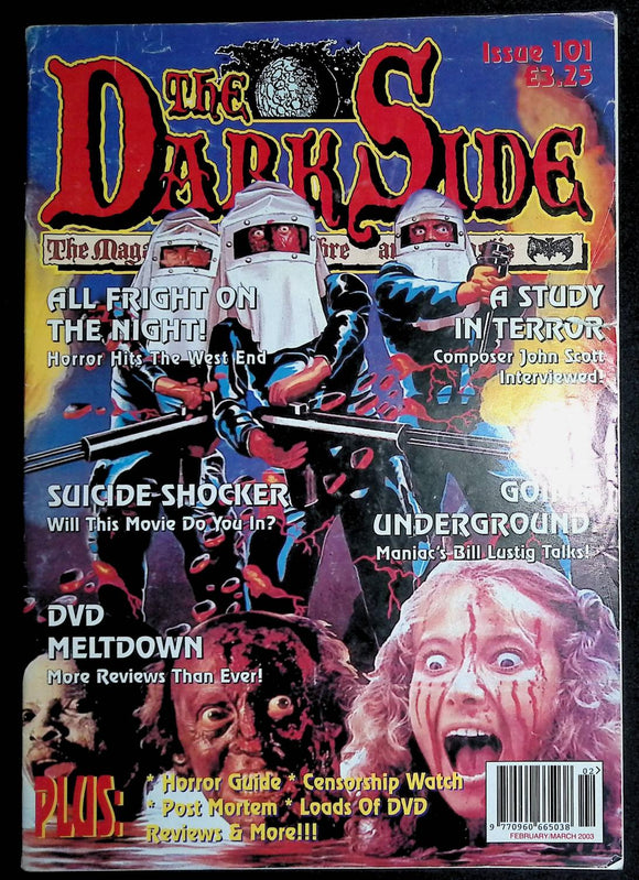 Dark Side (UK 1990-2003 Stray Cat Publ) Magazine of the Macabre and Fantastic #101