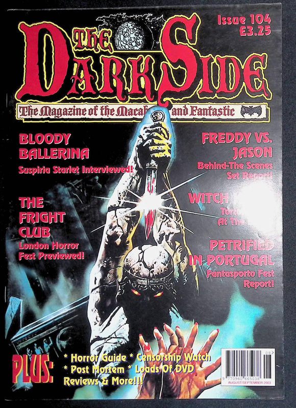 Dark Side (UK 1990-2003 Stray Cat Publ) Magazine of the Macabre and Fantastic #104