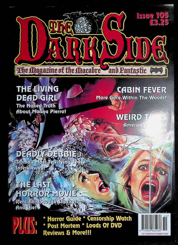 Dark Side (UK 1990-2003 Stray Cat Publ) Magazine of the Macabre and Fantastic #105