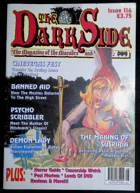 Dark Side (UK 1990-2003 Stray Cat Publ) Magazine of the Macabre and Fantastic #116