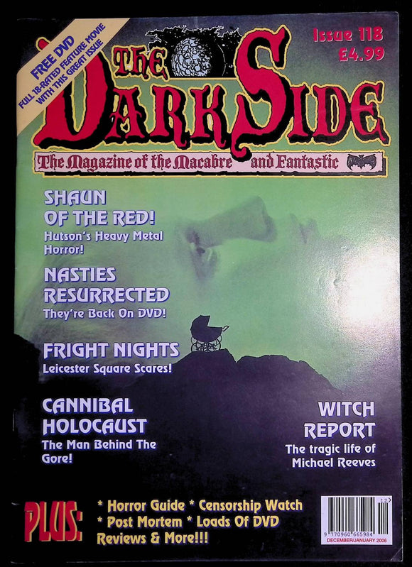 Dark Side (UK 1990-2003 Stray Cat Publ) Magazine of the Macabre and Fantastic #118