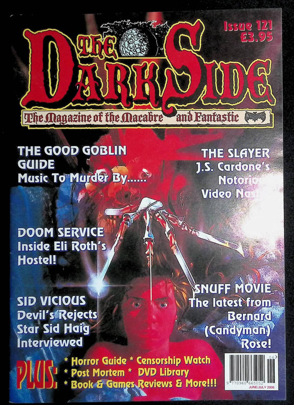 Dark Side (UK 1990-2003 Stray Cat Publ) Magazine of the Macabre and Fantastic #121