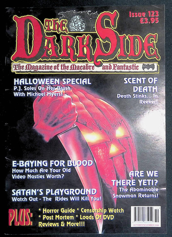 Dark Side (UK 1990-2003 Stray Cat Publ) Magazine of the Macabre and Fantastic #123