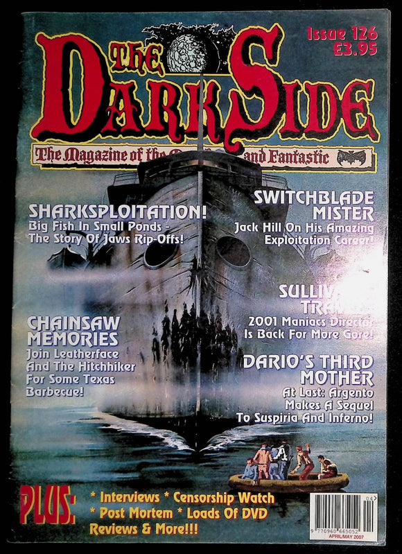 Dark Side (UK 1990-2003 Stray Cat Publ) Magazine of the Macabre and Fantastic #126