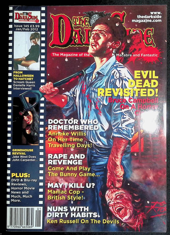 Dark Side (UK 1990-2003 Stray Cat Publ) Magazine of the Macabre and Fantastic #145