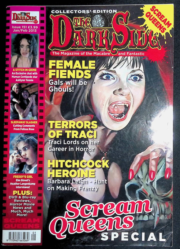 Dark Side (UK 1990-2003 Stray Cat Publ) Magazine of the Macabre and Fantastic #151