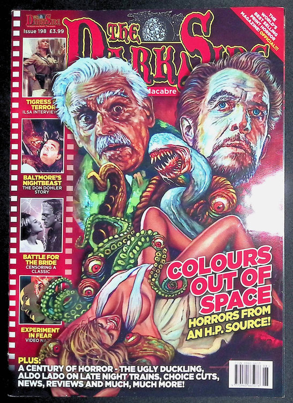 Dark Side (UK 1990-2003 Stray Cat Publ) Magazine of the Macabre and Fantastic #198