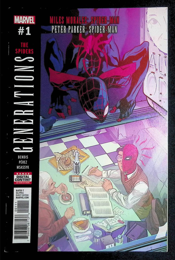 Generations Morales and Parker Spider-Man (2017) #1A
