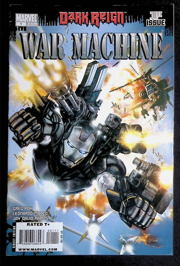 War Machine (2008 Marvel 2nd Series) #1A
