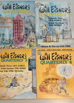 Will Eisner's Quarterly (Kitchen Sink, 1983-1986) Complete set - Mycomicshop.be