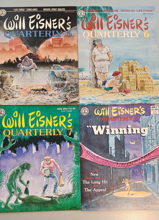 Will Eisner's Quarterly (Kitchen Sink, 1983-1986) Complete set - Mycomicshop.be