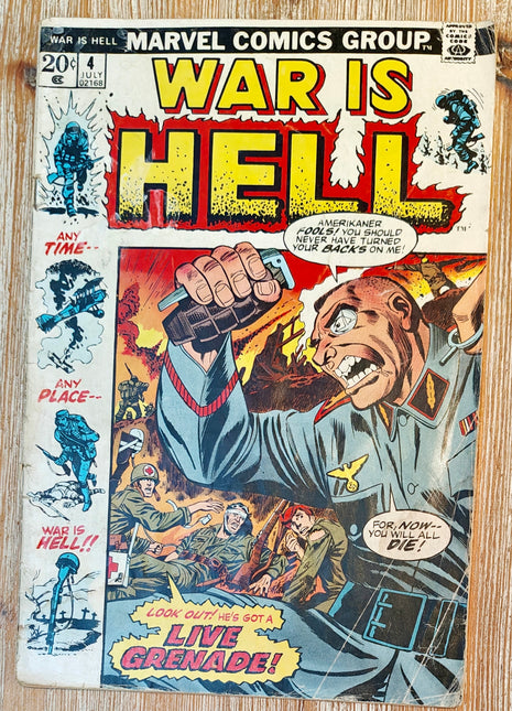 War Is Hell (1973 Marvel) #4