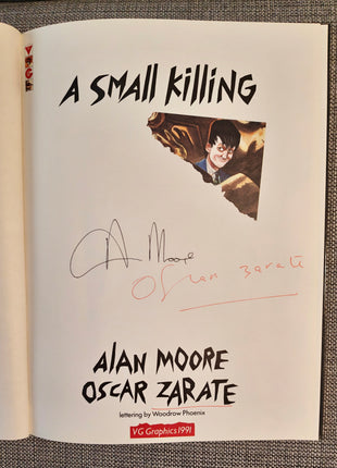 A Small Killing (Dark Horse, 1993 )by Alan Moore 2 x SIGNED