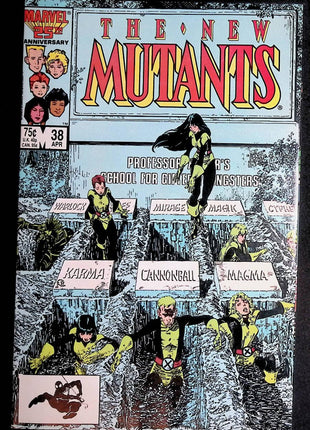 New Mutants (1983 1st Series) #38 - Mycomicshop.be