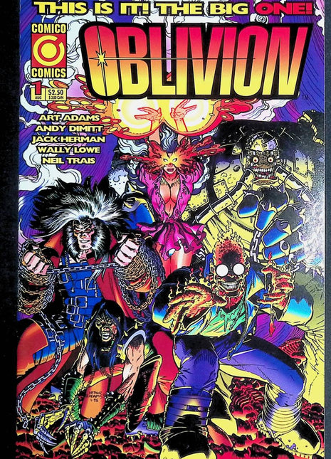 Oblivion (1996 Comico) #1 - Mycomicshop.be