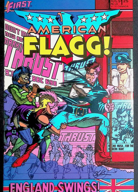 American Flagg (1983 1st Series) #23 - Mycomicshop.be