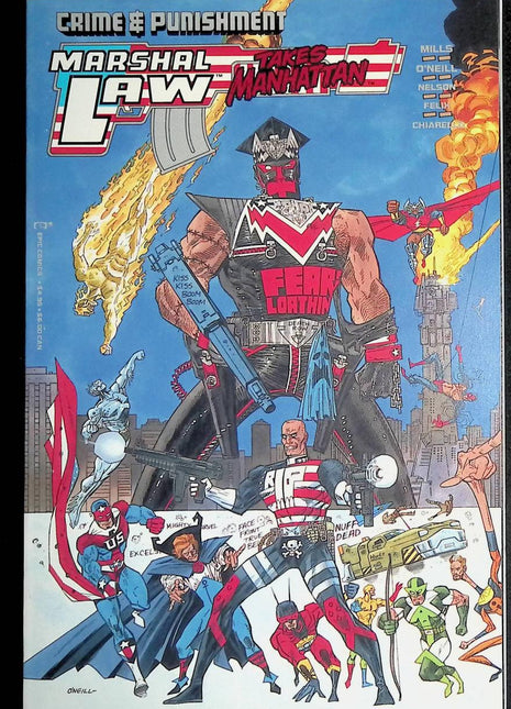 Crime and Punishment: Marshal Law Takes Manhattan (Marvel, 1989) - Mycomicshop.be