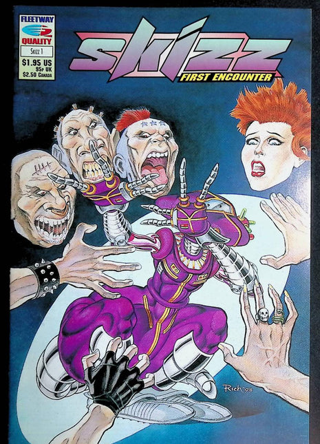 Skizz First Encounter (Fleetway, 1992) FULL SET - Mycomicshop.be