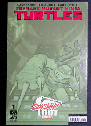 T.M.N.T. #1 SDCC 8-bit Virgin Variant Diego Sanchez Stashhh loot - Mycomicshop.be