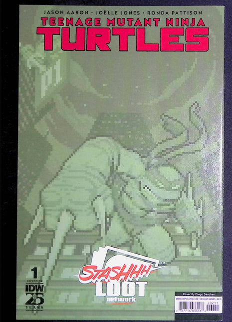 T.M.N.T. #1 SDCC 8-bit Virgin Variant Diego Sanchez Stashhh loot - Mycomicshop.be