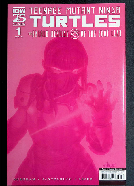 Teenage Mutant Ninja Turtles the Untold Destiny of the Foot Clan (2023 IDW) #1RIB - Mycomicshop.be